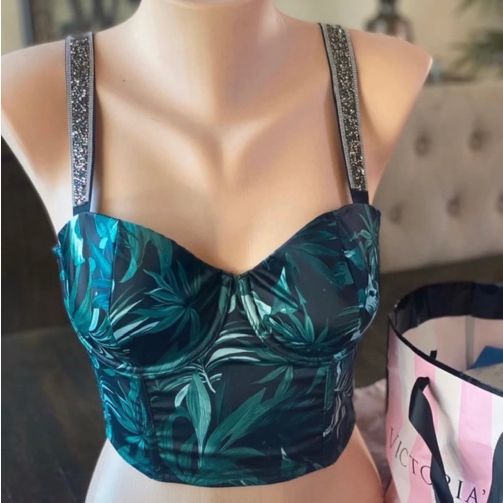 Victoria Secret bling bra corset